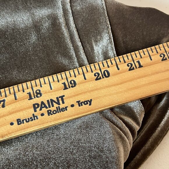 New Blank NYC Womens Size XS Stardust Velvet Moto Jacket Zip Up Cropped - Picture 11 of 11